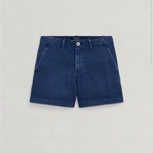 Polo by Ralph Lauren Dark Blue Flat Front Shorts